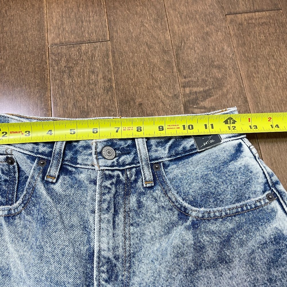 NWOT Abercrombie & Fitch Curve Love High Rise Mom Jeans sz 24 - Picture 12 of 15